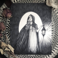 The Lightbringer Art Print by Caitlin McCarthy