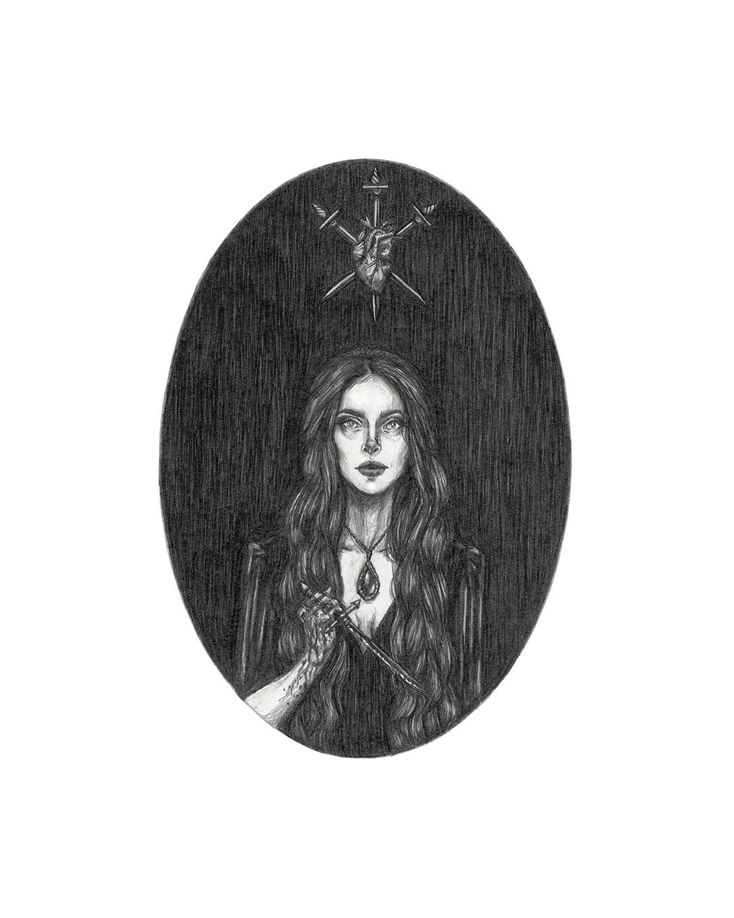 The Love Witch Art Print by Caitlin McCarthy