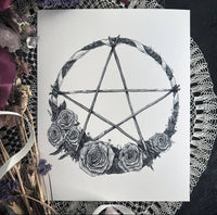 Spring Wreath Art Print by Caitlin McCarthy