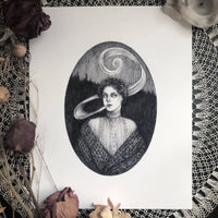 Forest Whispers Art Print by Caitlin McCarthy