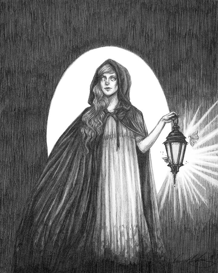 The Lightbringer Art Print by Caitlin McCarthy