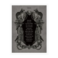 Orlok's Dark Frame Print by Open Sea x Nosferatu