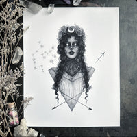 Sagittarius Art Print by Caitlin McCarthy