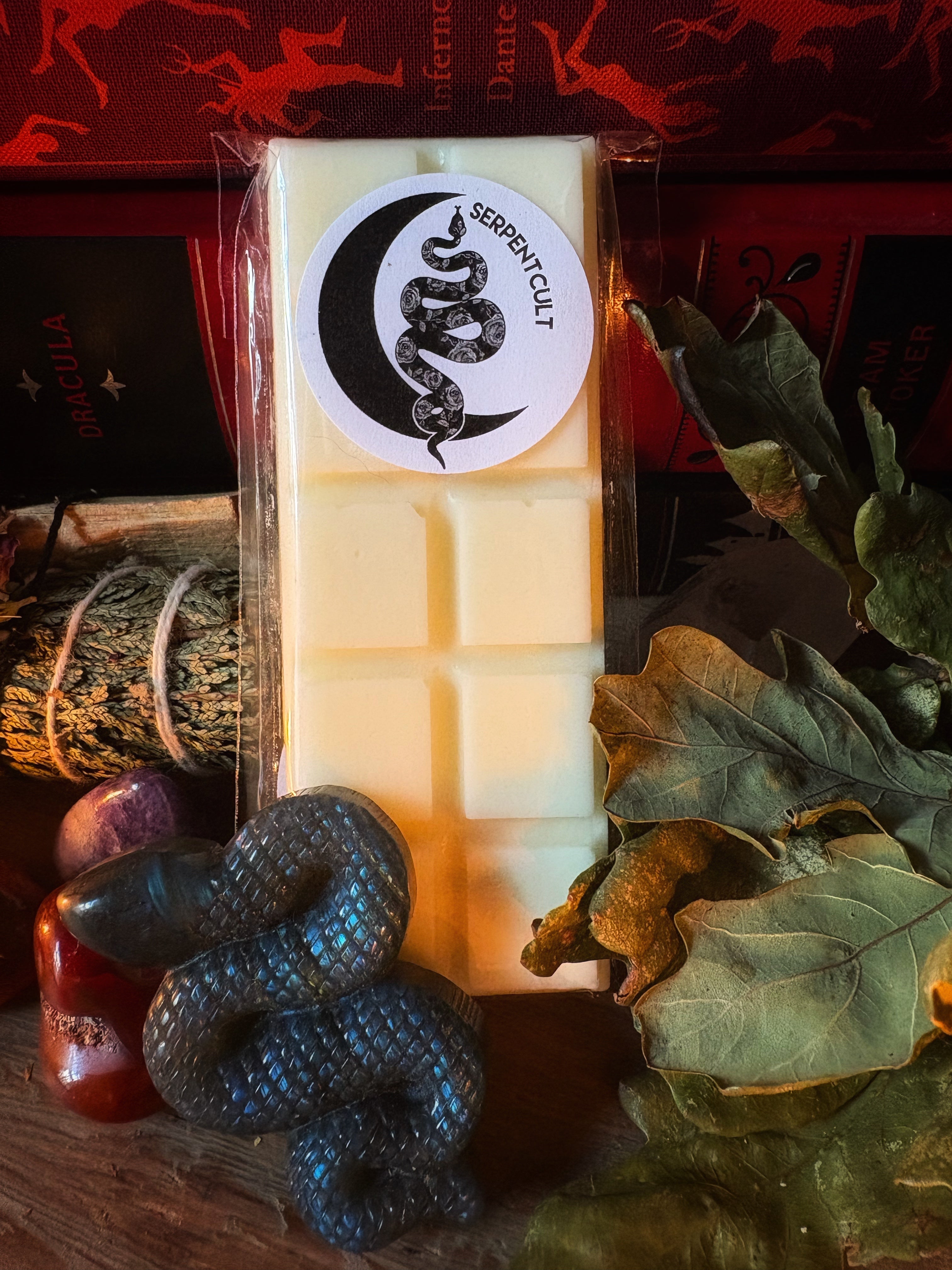 SerpentCult Wax Melt Bar – Black Moon Botanica Edinburgh UK
