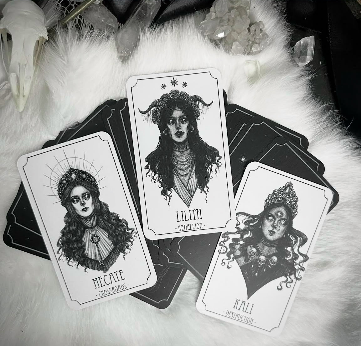 Dark Goddesses Oracle by Caitlin McCarthy