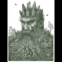 Stone Man Art Print by Hester Aspland