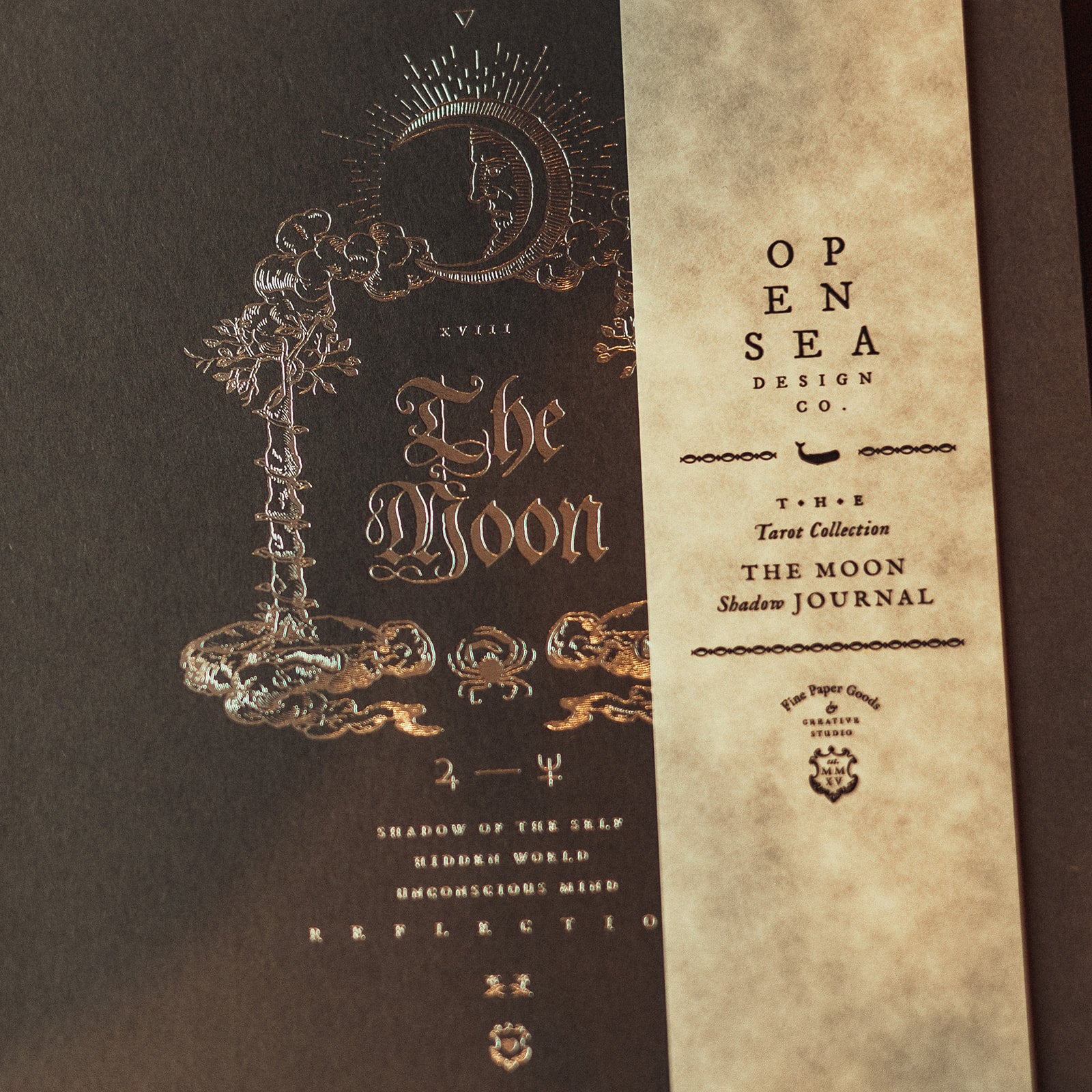 The Moon Shadow Work Journal by Open Sea Co.
