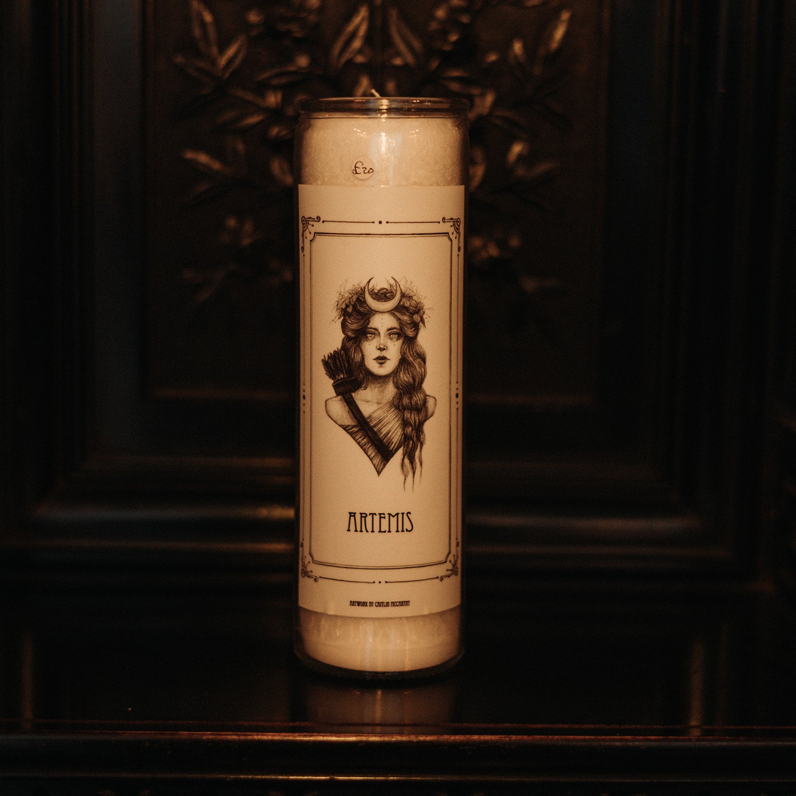 Goddess Devotional Candle by Caitlin McCarthy
