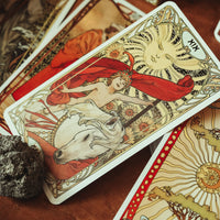 Golden Art Nouveau Tarot