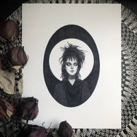 Lydia Art Print by Caitlin McCarthy