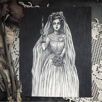 Til Death Art Print by Caitlin McCarthy