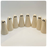 The Spookarium, Handmade Ceramic Ghosts original White 7cm