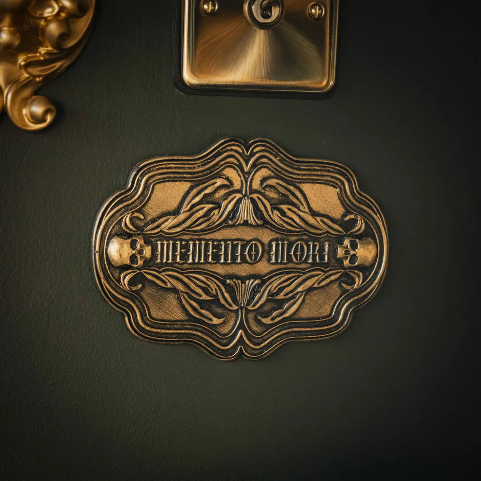 Memento Mori Plaque by The Blackened Teeth