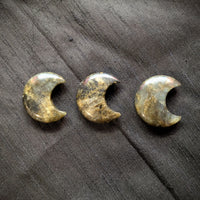Labradorite Crescent Moon Crystal
