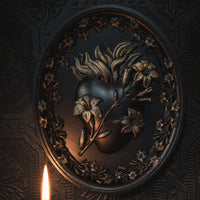Sacred Heart Plaque by The Blackened Teeth