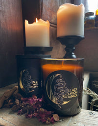 Morticia Scented Soy Wax Candle