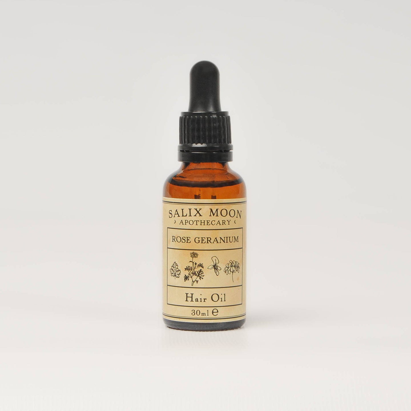 Rose Geranium Hair Oil by Salix Moon Apothecary