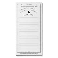 Spirit Board Notepad by Open Sea Co.