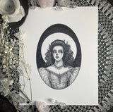 Sarah Art Print by Caitlin McCarthy
