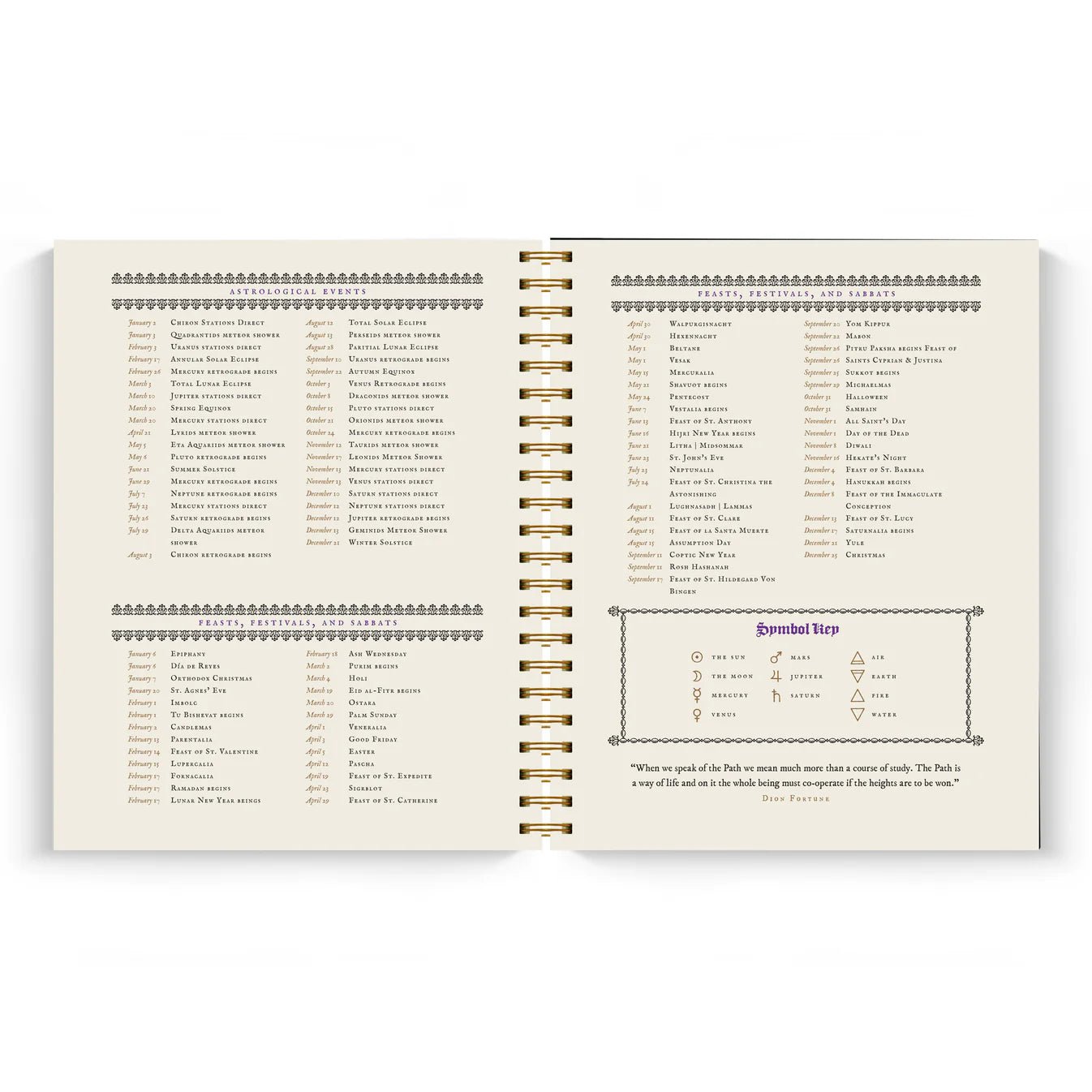 The Witch's Yearly Planner 2026 by Open Sea