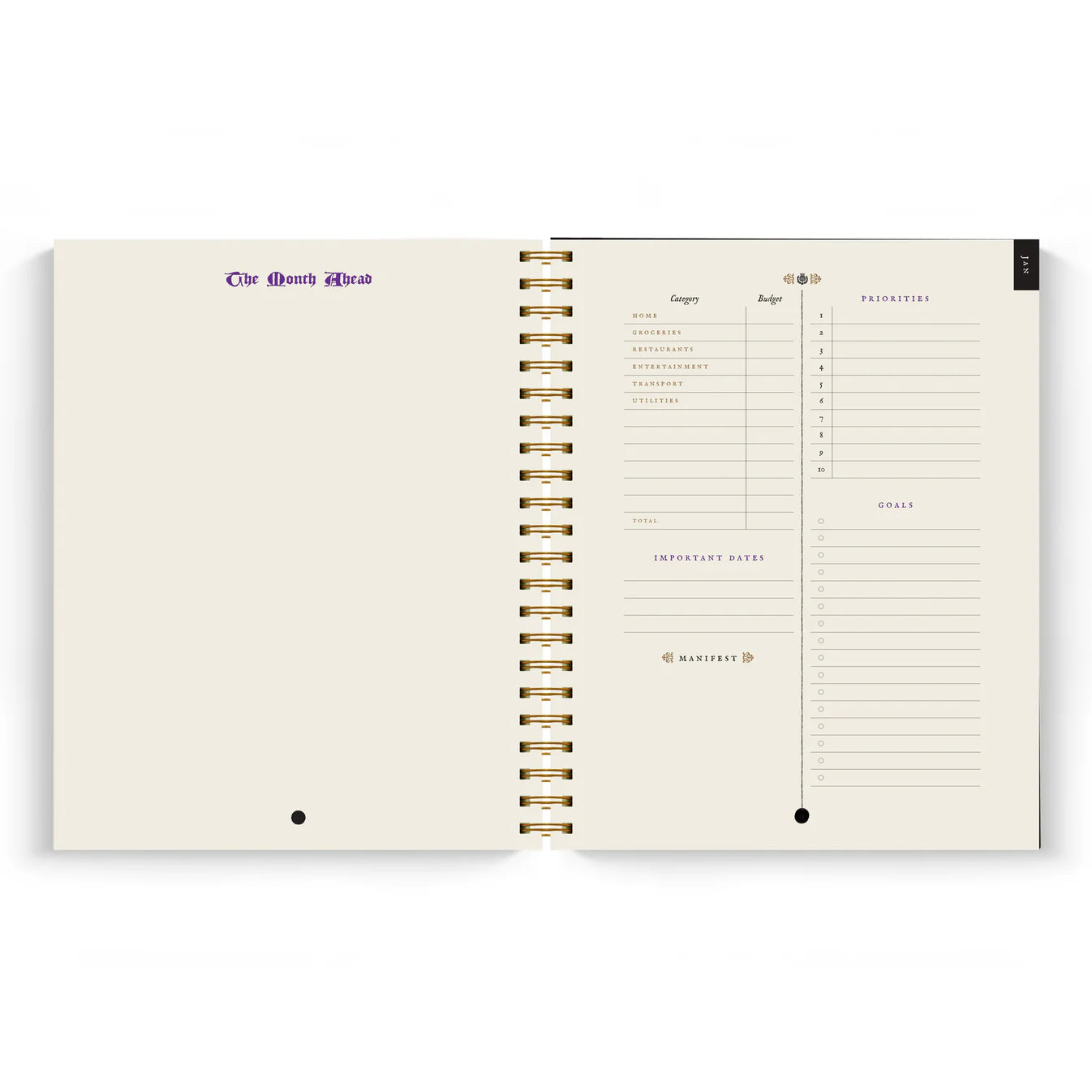 The Witch's Yearly Planner 2026 by Open Sea