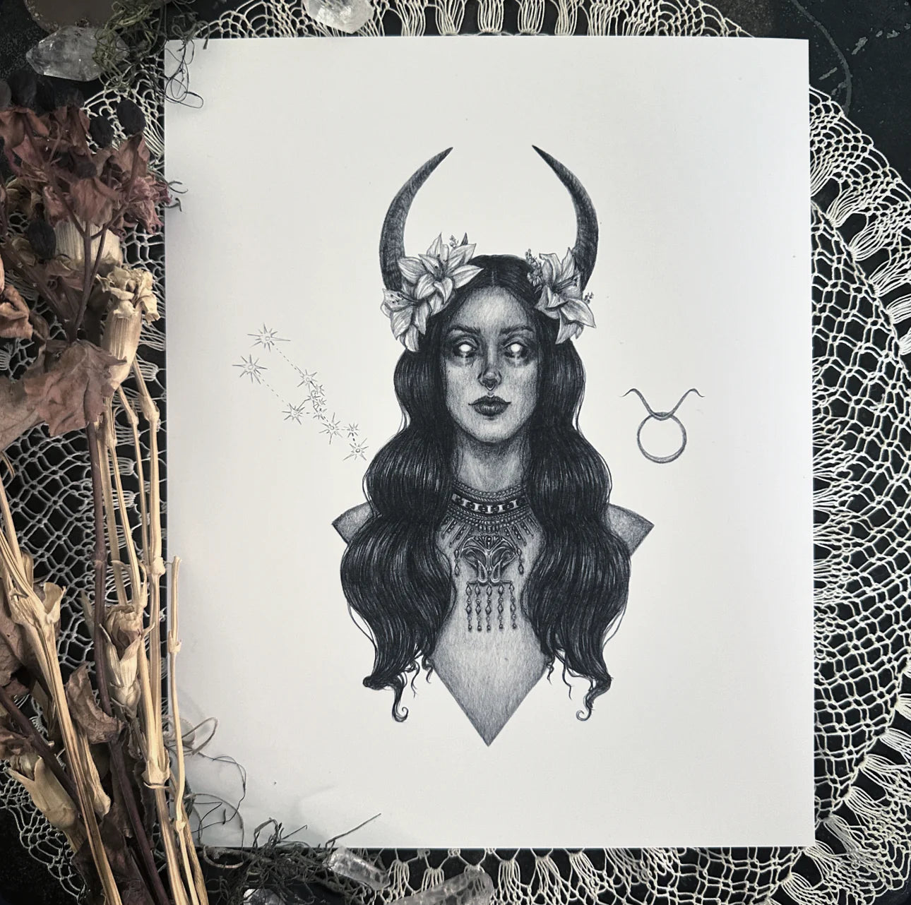 Taurus Art Print by Caitlin McCarthy