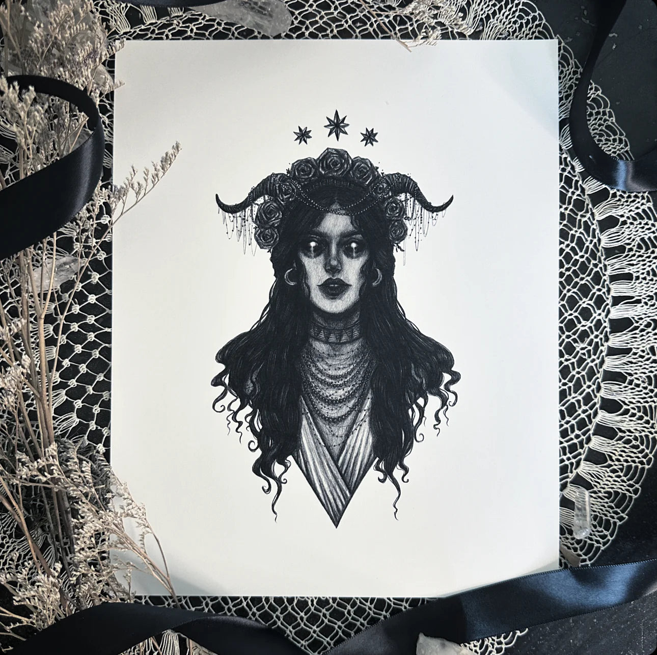 Lilith Art Print by Caitlin McCarthy