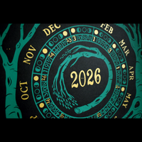 2026 Moon Calendar Print