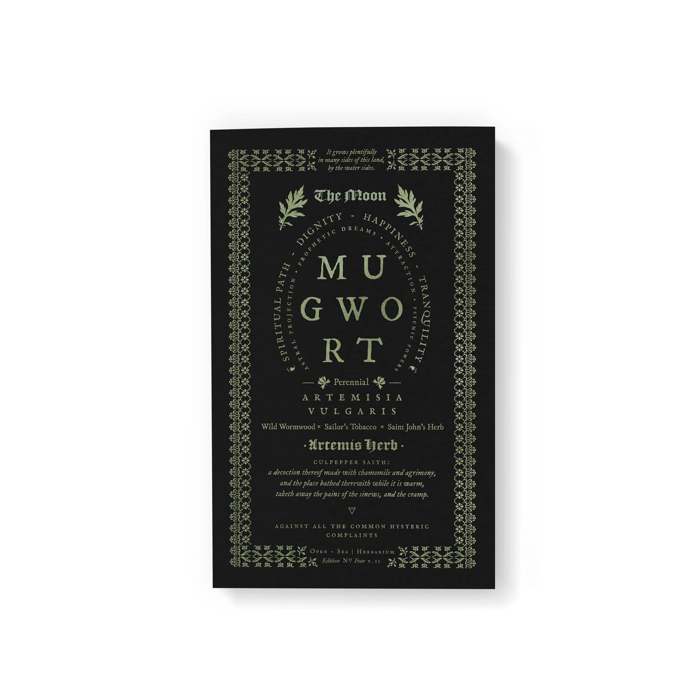 Mugwort Notebook by Open Sea Co.