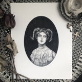 Jezebeth Art Print by Caitlin McCarthy