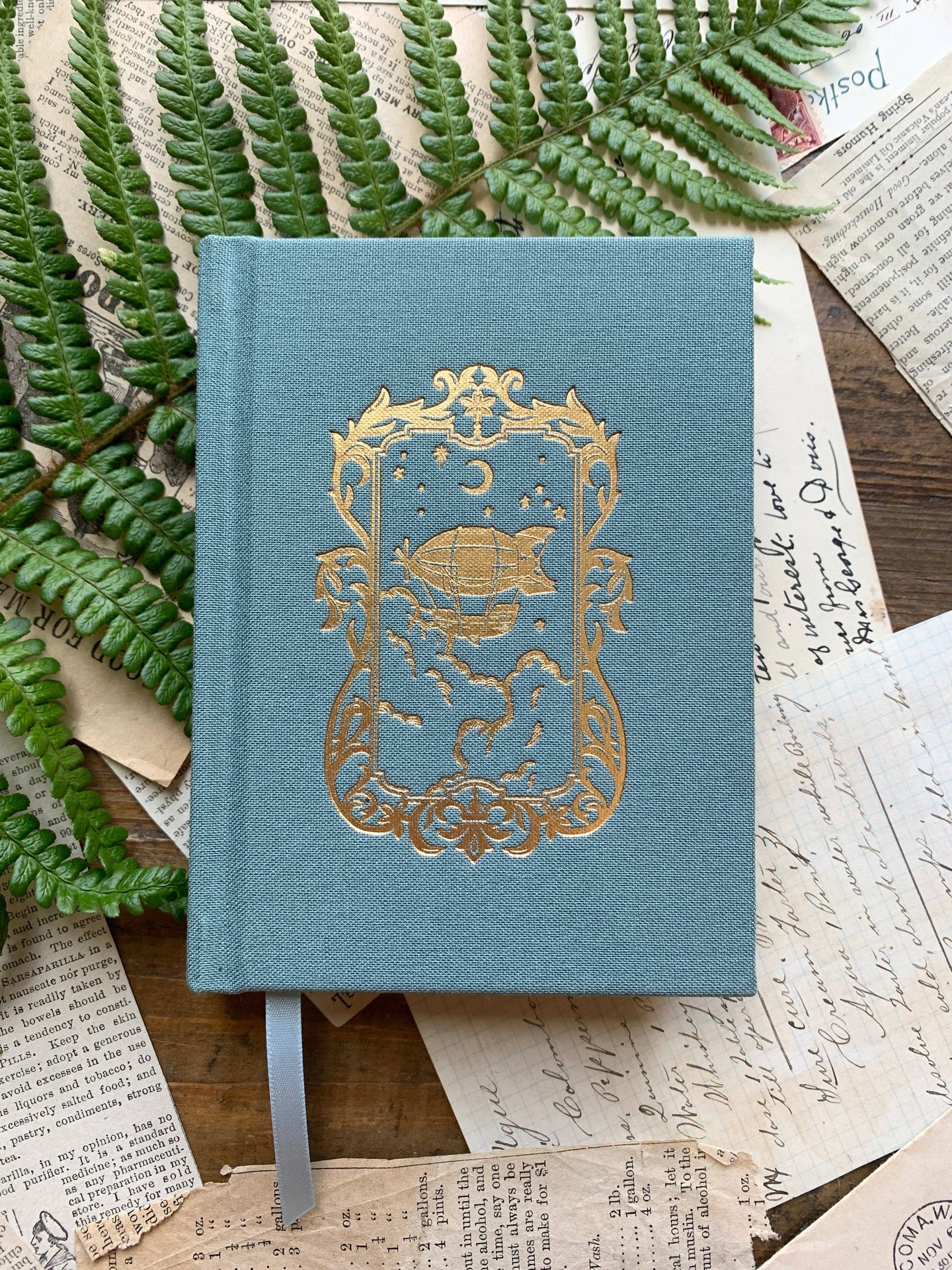 The Voyager Antiquarian Passport Size Watercolour Sketchbook by The Creeping Moon