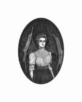 Gothic Lilith Art Print by Caitlin McCarthy