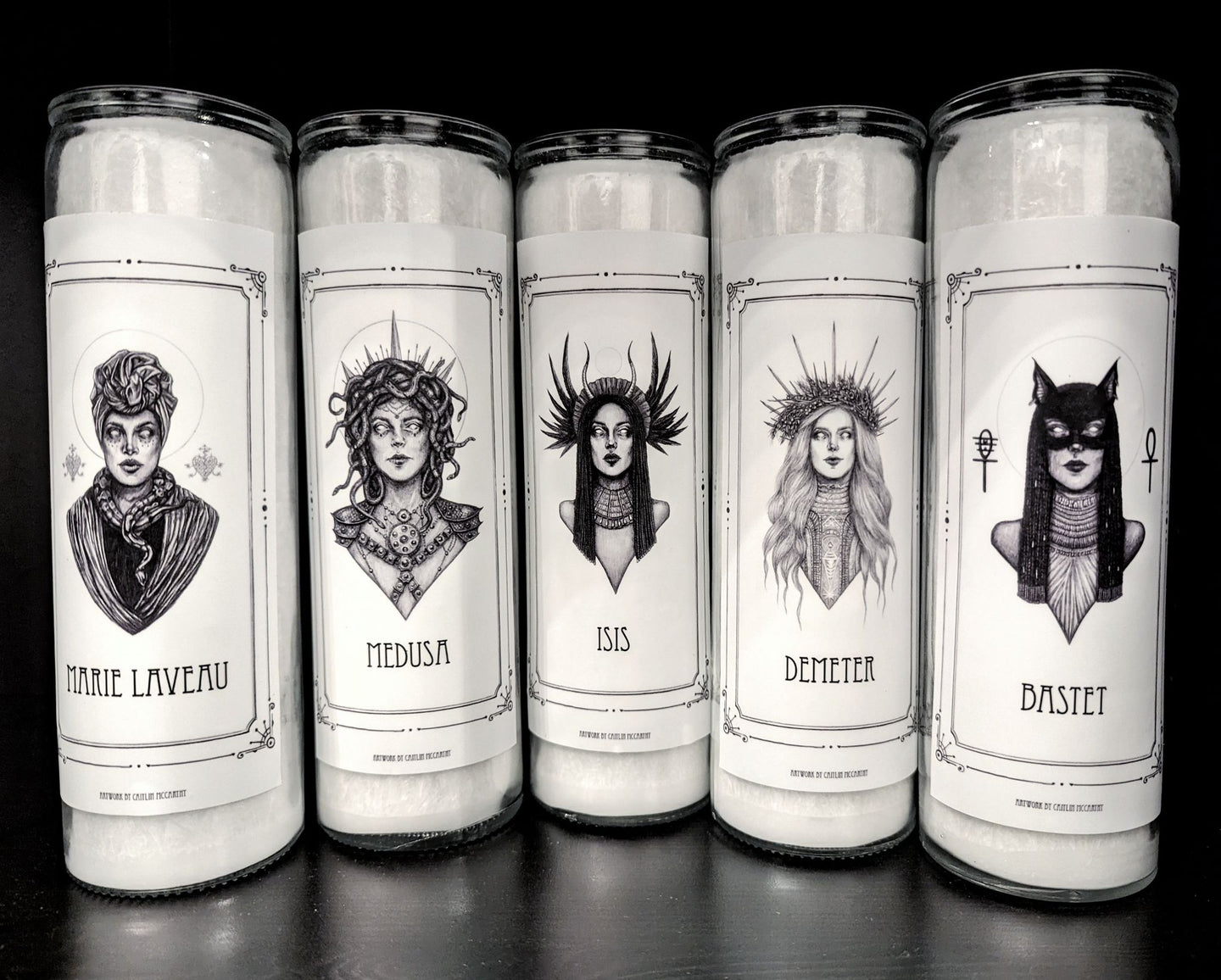 Goddess Devotional Candle by Caitlin McCarthy