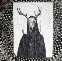 Wendigo Art Print by Caitlin McCarthy