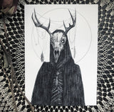 Wendigo Art Print by Caitlin McCarthy