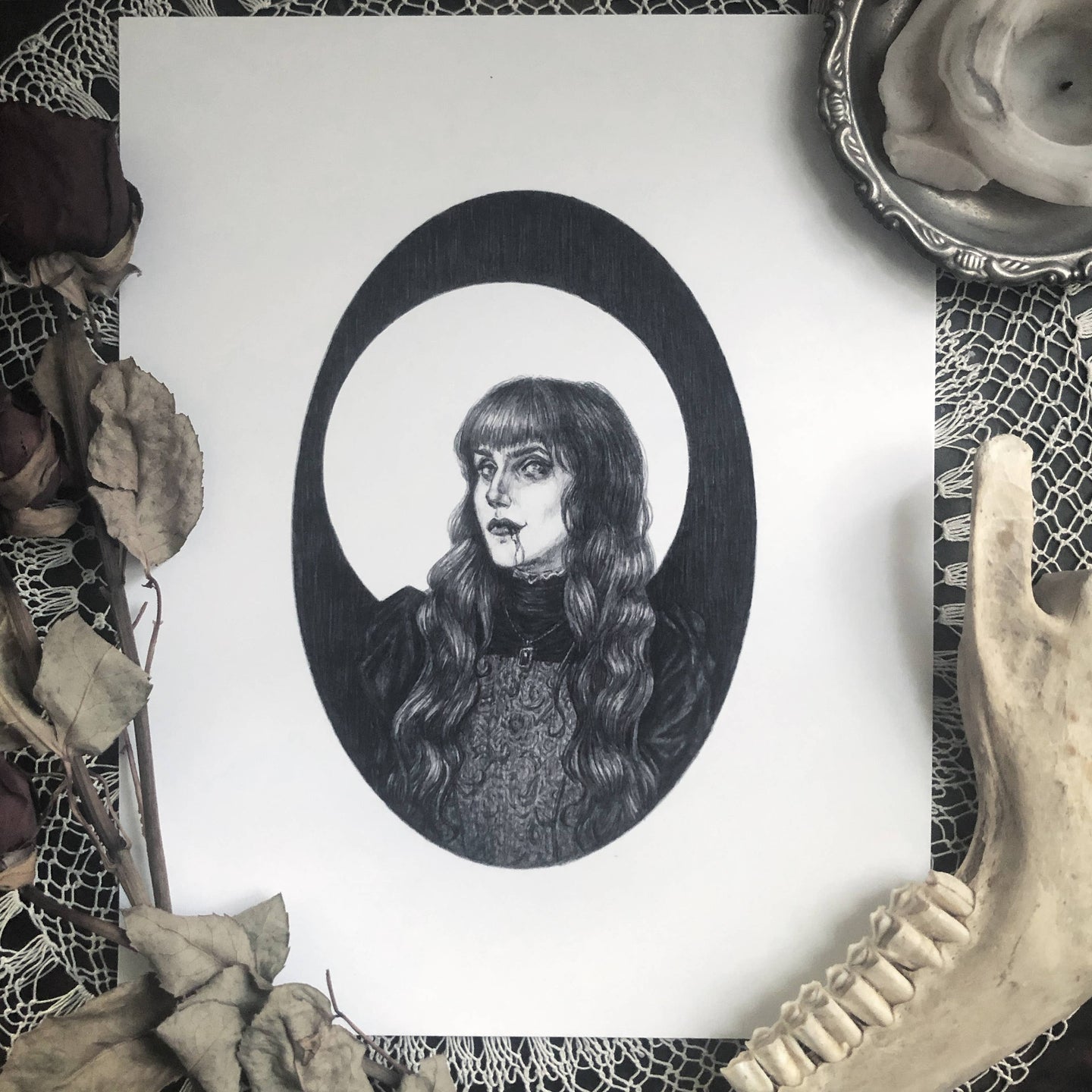 Nadja Art Print by Caitlin McCarthy