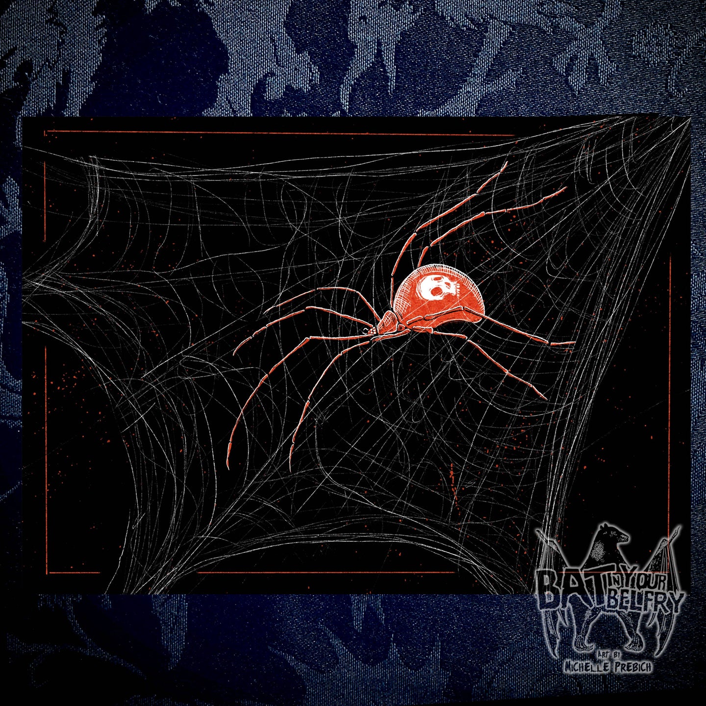 The Spider Art Print by Bat In Your Belfry