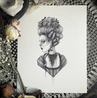 Heads Will Roll Art Print by Caitlin McCarthy