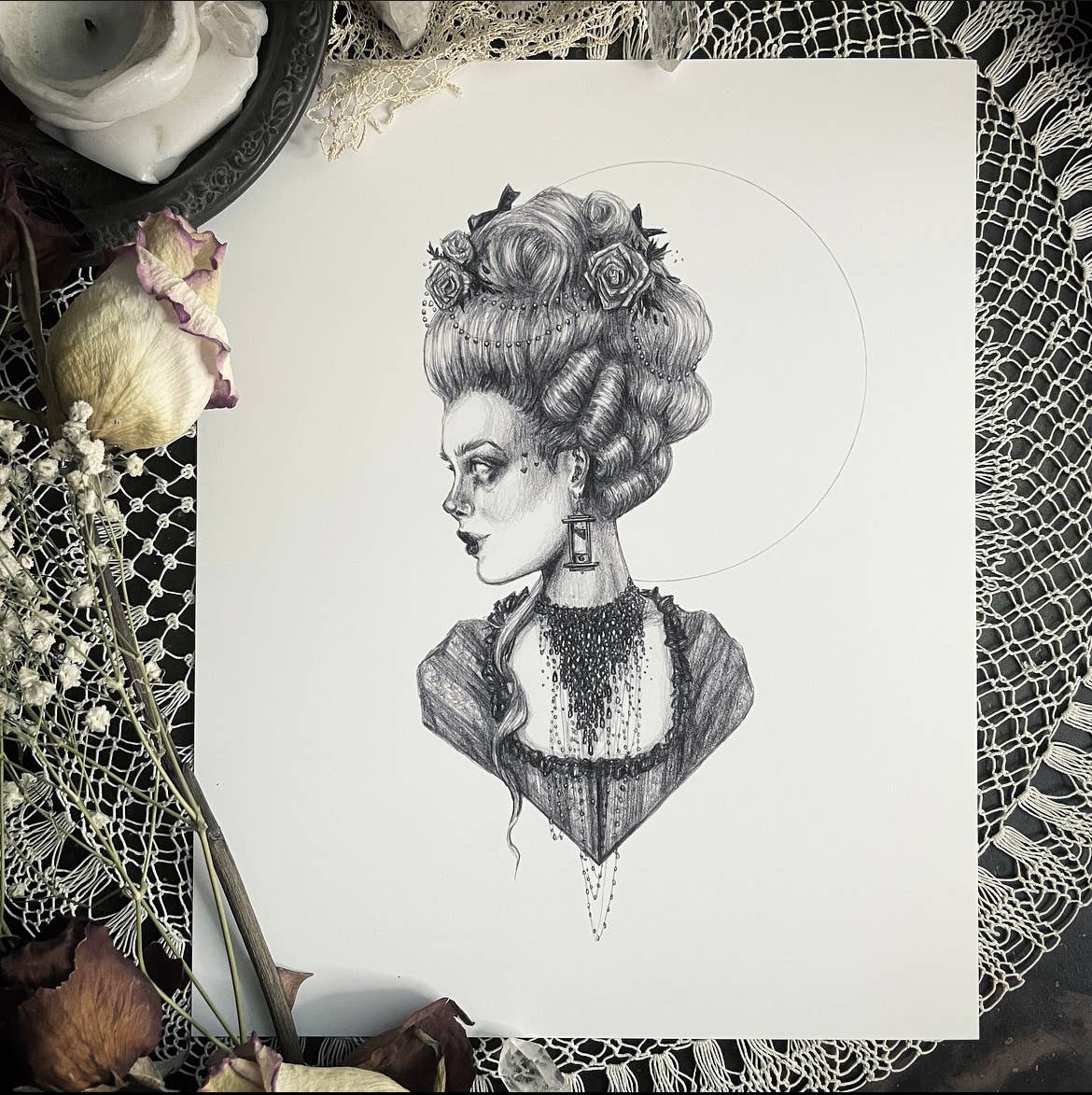 Heads Will Roll Art Print by Caitlin McCarthy