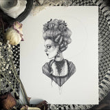 Heads Will Roll Art Print by Caitlin McCarthy
