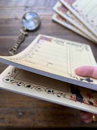 Medieval Weekly Planner Notepad by The Creeping Moon