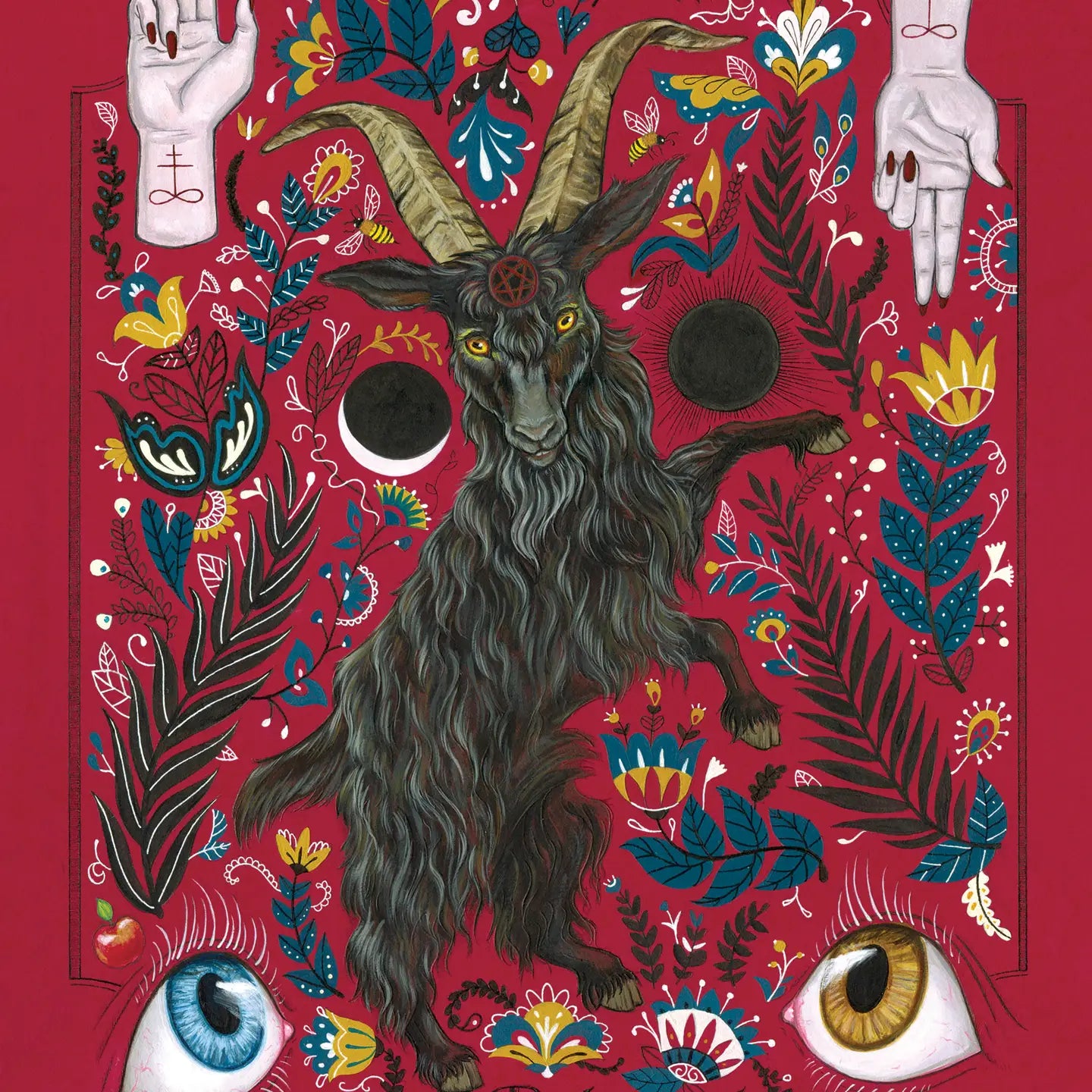 Live Deliciously Art Print by Mheld