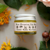 Rose Geranium Lip Balm by Salix Moon Apothecary