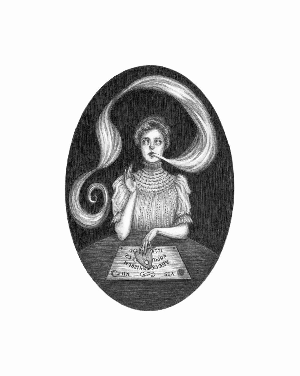 Phantom Whispers Art Print by Caitlin McCarthy