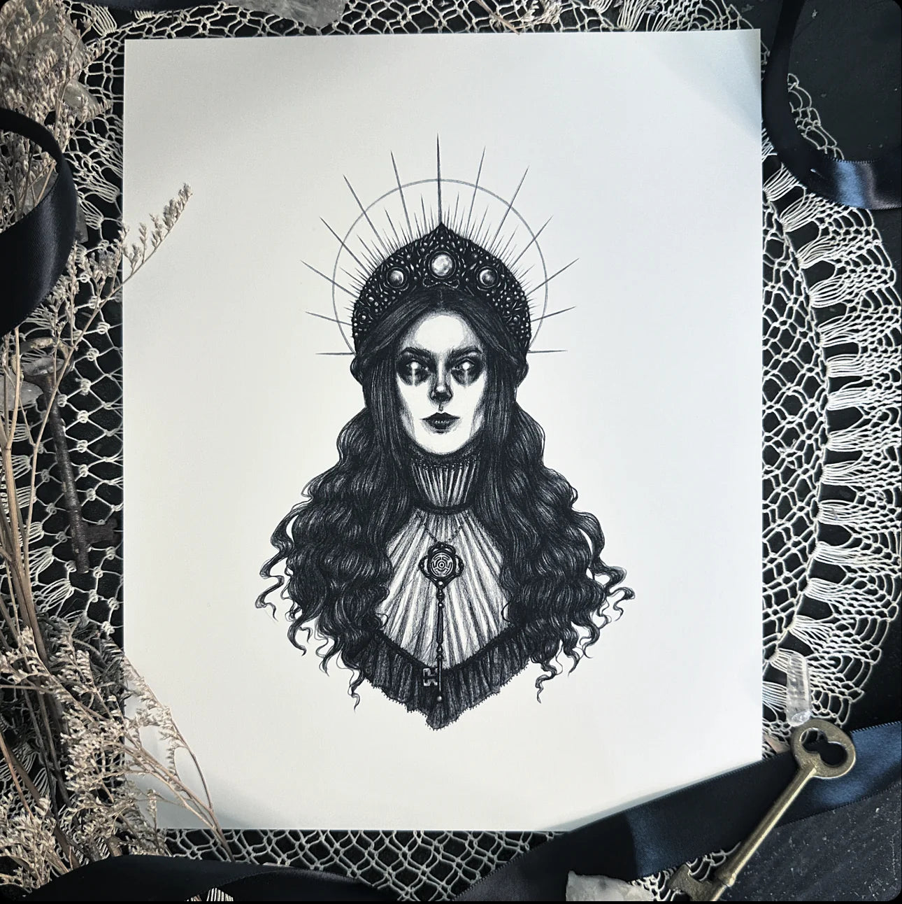 Hecate Art Print by Caitlin McCarthy