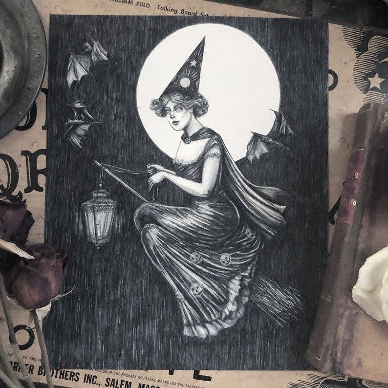 By Lantern Light Art Print by Caitlin McCarthy