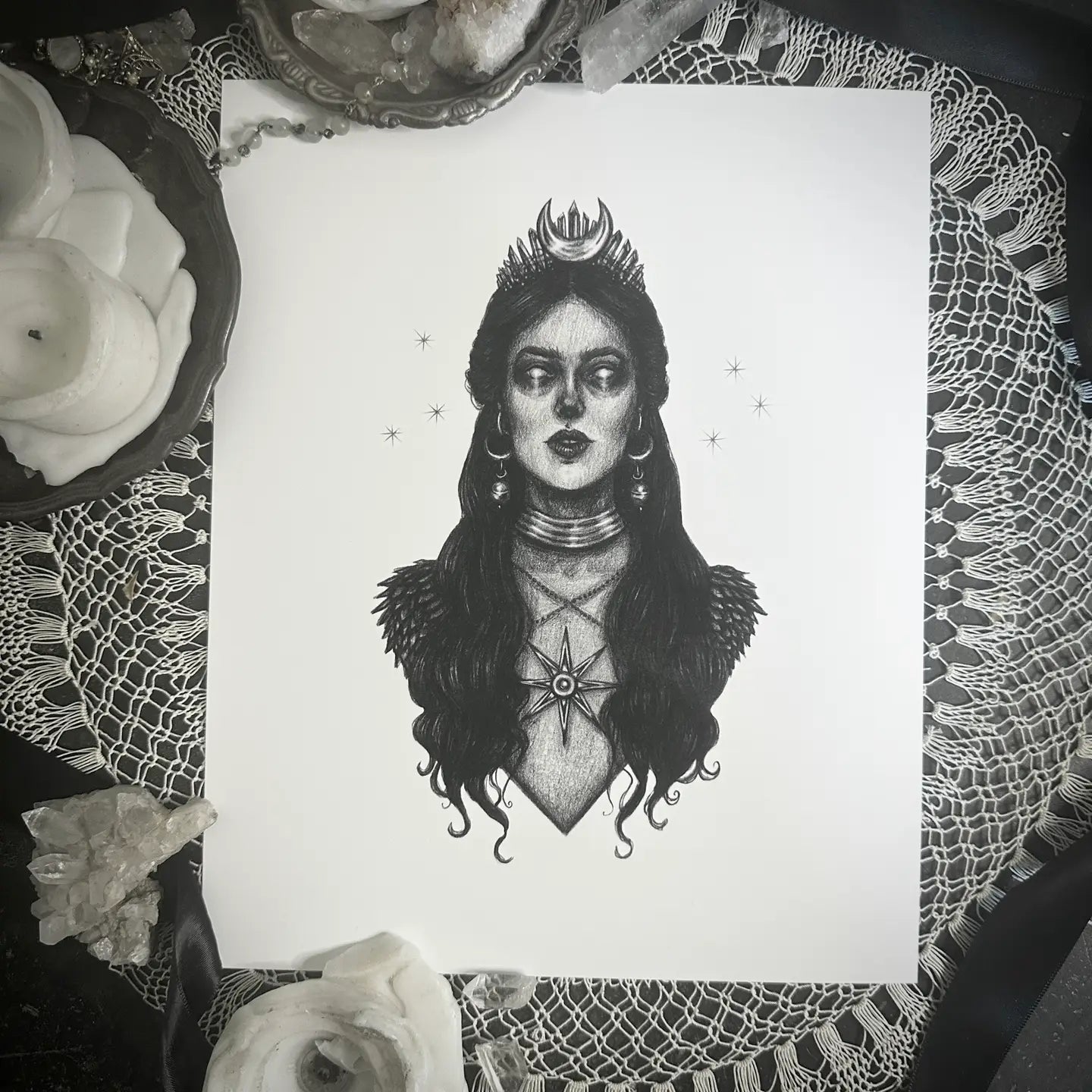 Ishtar Art Print by Caitlin McCarthy