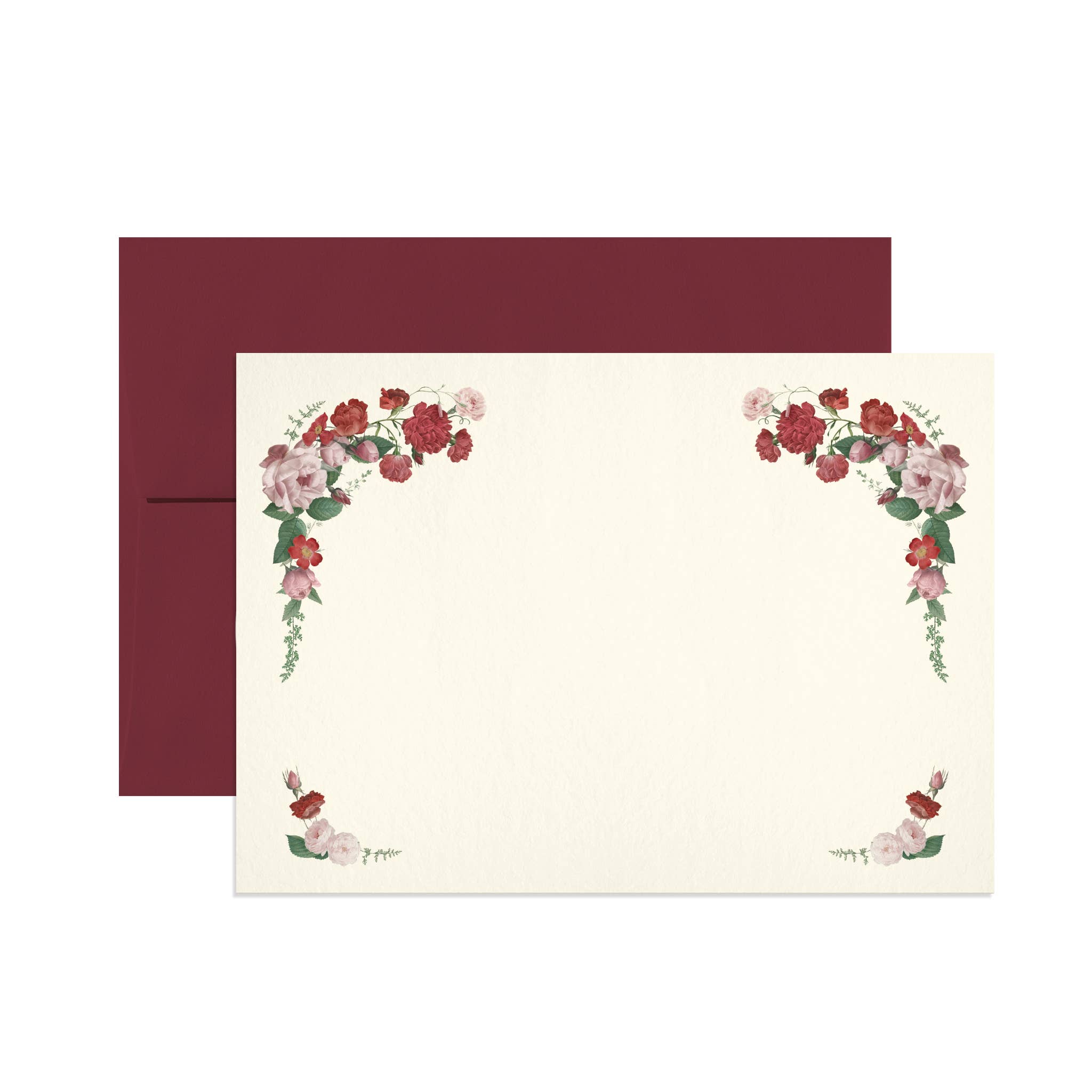 Rose Garden Notecard Set by Open Sea Co.