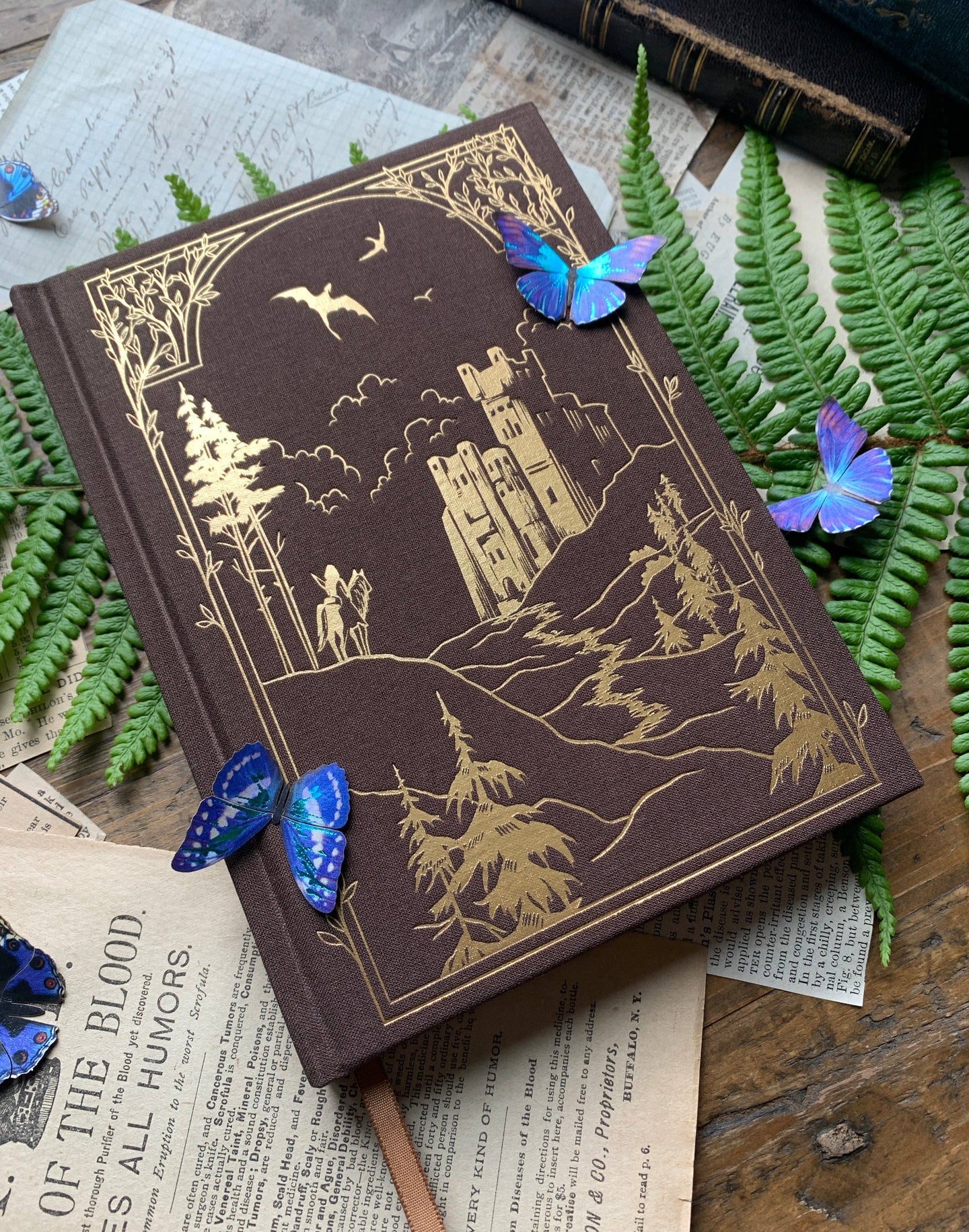 The Wanderer Antiquarian Dot Grid Notebook by The Creeping Moon