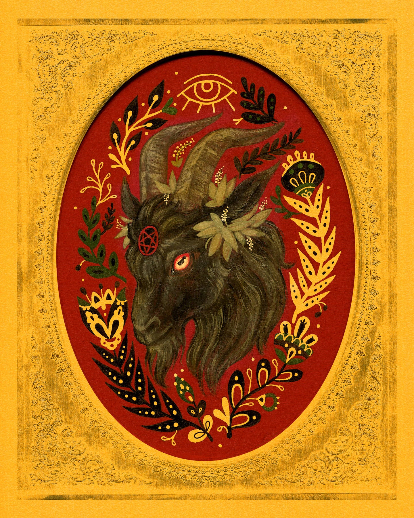 Guide Thy Hand Art Print by Mheld